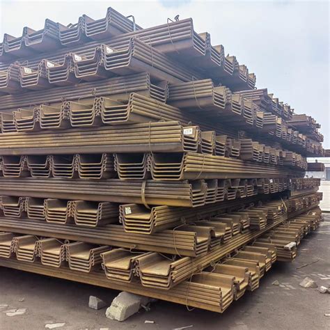 Low Price U And Z Type Cold Formed Steel Sheet Piles China Sheet Pile