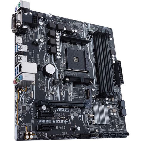 This technology allows fans to work in different parts of the computer with an optimal ratio of speed and noise. ASUS PRIME A320M-A AM4 Micro-ATX Motherboard PRIME A320M-A B&H