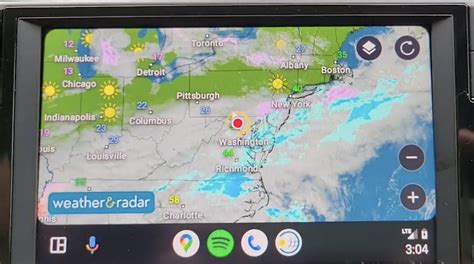 Android Auto Weather App Gets Huge Update Can Run Side By Side With