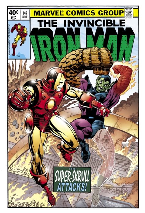Iron Man 147 Variant Recreation In Bob Laytons Work Colored By Ian
