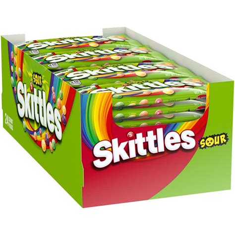 Buy Skittles Sour Chewy Candy Bulk Pack18 Ounce Pack Of 24 Online