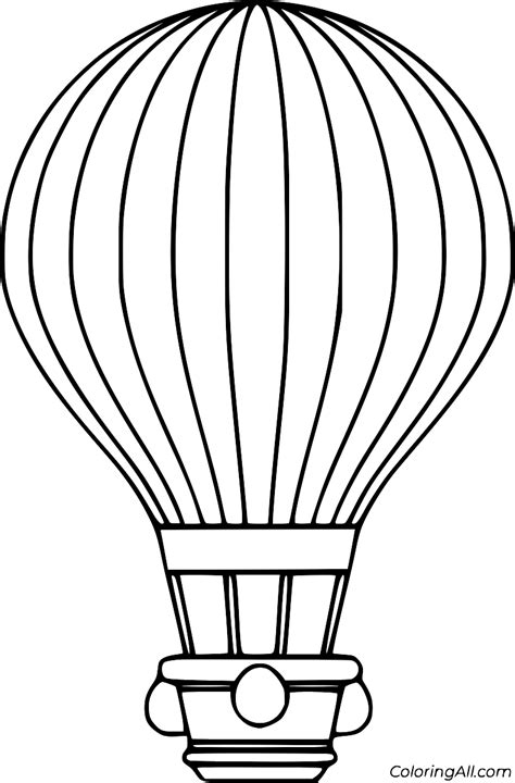 Hot Air Balloon Coloring Pages (69 Free Printables) - ColoringAll