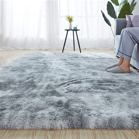 rainlin shaggy 2x3 area rug modern indoor plush fluffy rugs extra soft comfy