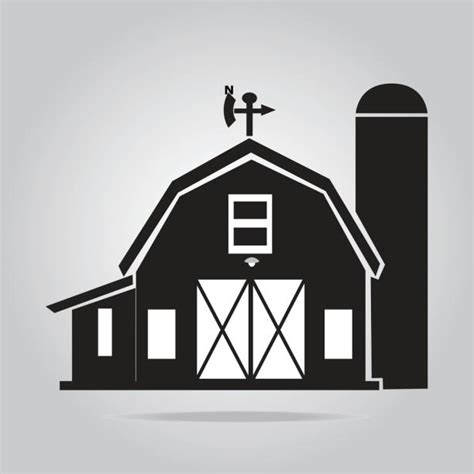 Barn Silhouette Illustrations Royalty Free Vector Graphics And Clip Art