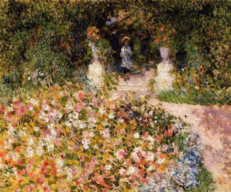 The Garden Pierre Auguste Renoir Renoir Paintings