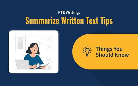 Pte Writing Summarize Written Text Tips Pte Study Centre