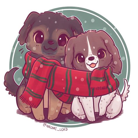 Naomi Lord On Instagram Drew My Doggos Eilidh And Luna For