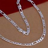 Images of Necklace For Men Silver