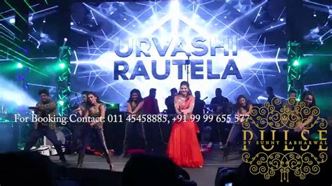 urvashi rautela s dance performance pulse events and weddings youtube