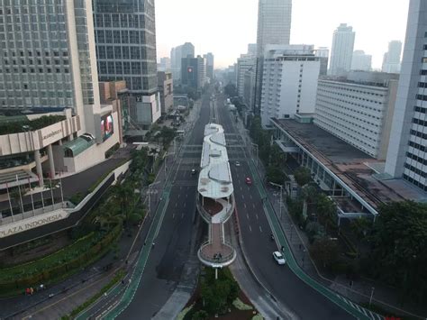 Idul Fitri 2023 Kondisi Lokasi Car Free Day Di Jakarta Sepi Dari Pengguna Jalan Indozone Life