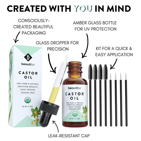 Get verified sellers for cosmetics, hair & beauty products. Organic Castor Oil for Hair Growth - Natural Eyelash ...