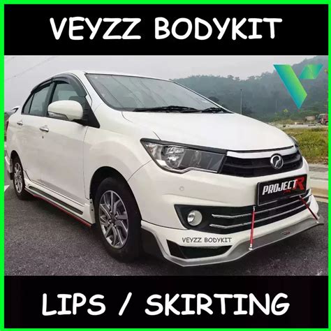 Perodua Bezza 2016 2019 Project R Bodykit PU Shopee Malaysia