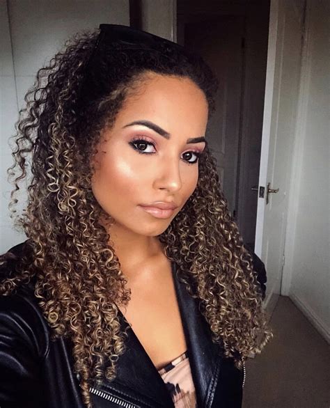 Amber Rose Gill Love Island 2019 Curly Hair Inspiration Amber Rose