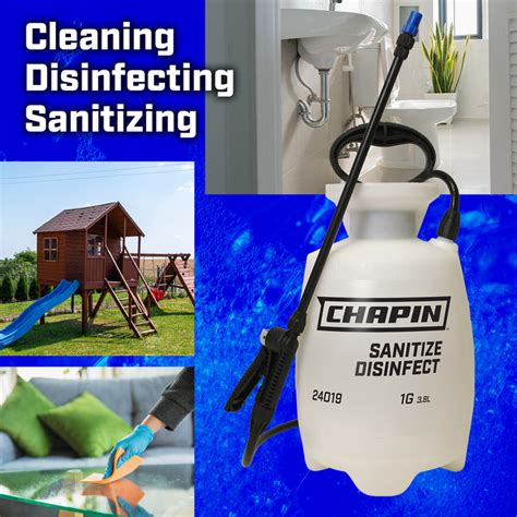 Chapin 24019 1 Gallon Bleach And Disinfecting Hand Pump Sprayer Chapin