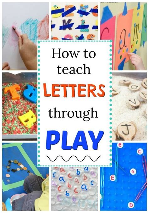 Preschool Letter Activities Printable