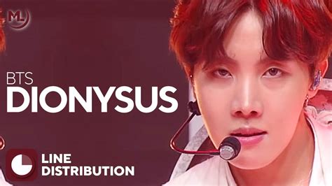 Bts Dionysus Live Perfomance Ver Line Distribution Youtube