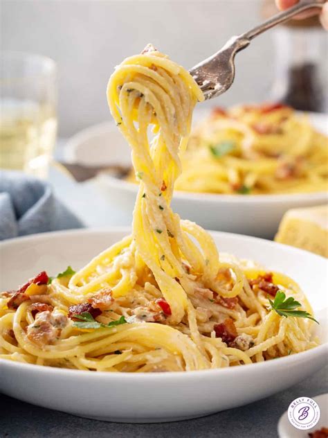 Spaghetti Carbonara Recipe Belly Full