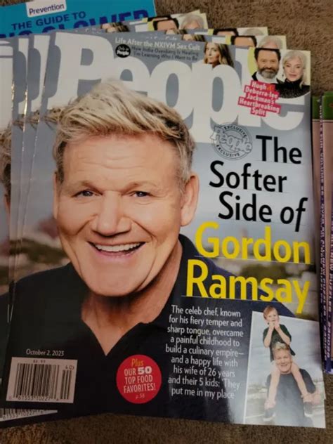 People Magazine October 2 2023 The Softer Side Of Gordon Ramsay £797