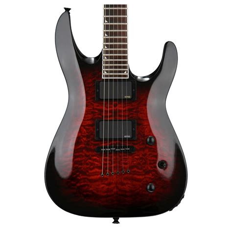 Jackson Slattxmgq3 6 Electric Guitar Transparent Red Burst At
