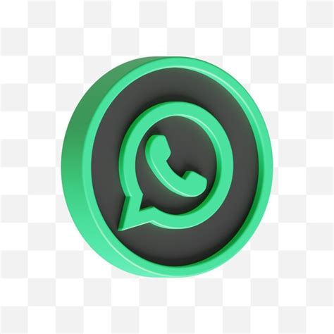 Premium Psd Whatsapp Social Media Icon 3d