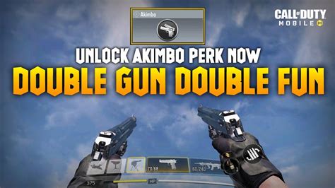 Cod Mobile 50 Gs Unlock Akimbo Perk Gameplay How To Get Double 50