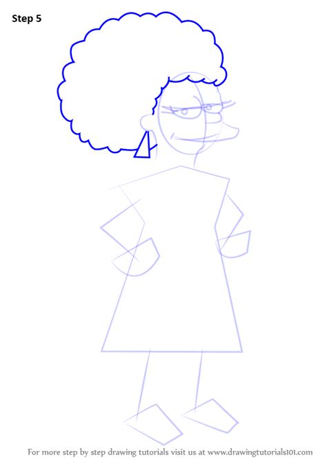 Learn How To Draw Patty Bouvier From The Simpsons The