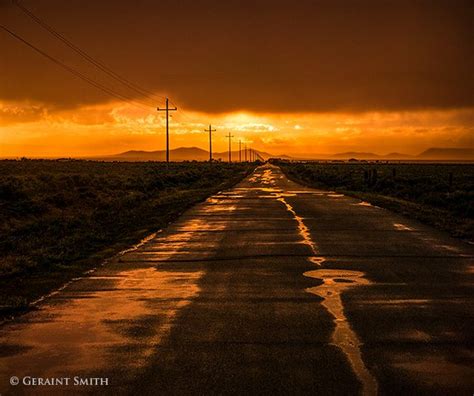 Sunset Road Source Of The Rainbow Geraint Smith Photography