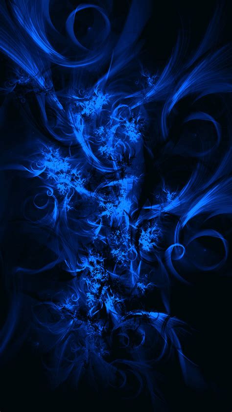 Free Download Blue Abstract N003 Iphone 5 Wallpapers Background And