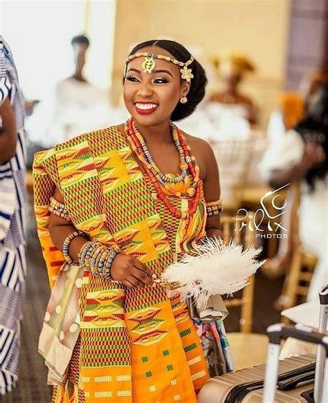 Beautiful Bride African Weddings In 2019 Ghana Wedding African Traditional Wedding Ghana