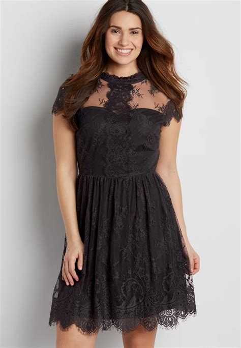Floral Lace Dress With Sweetheart Neckline Maurices