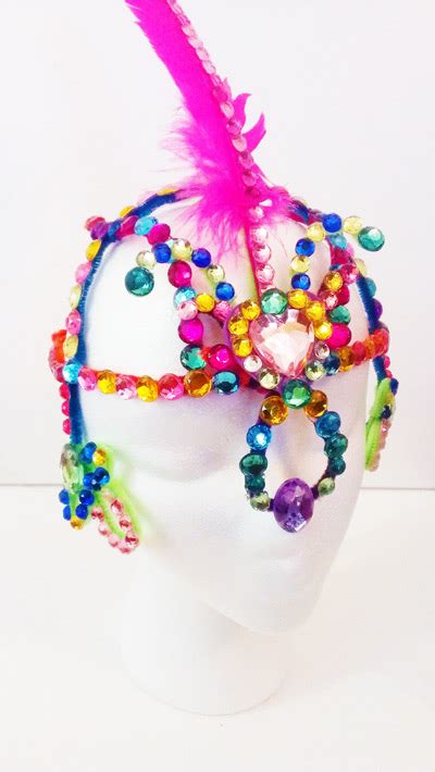 Making A Carnival Headpiece For Your Child Socamom