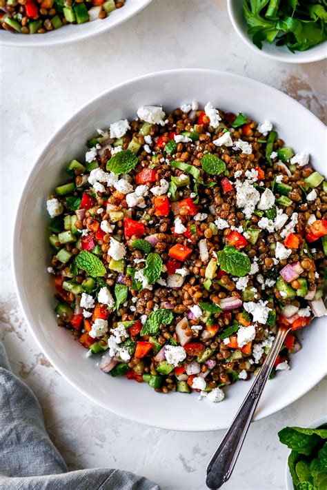 Lentil Salad Easy And Healthy Two Peas And Their Pod
