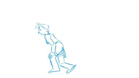Character Standing Up From Laying Down Animation Reference Animation