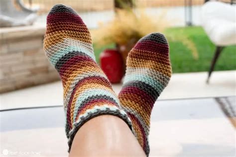 25 Free Crochet Sock Patterns Sarah Maker