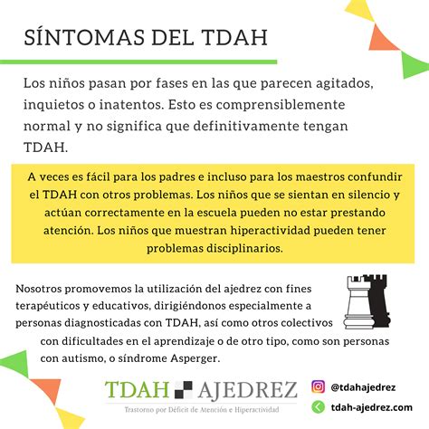 Síntomas Del Tdah En Adultos Y Niños Adhd And Chess