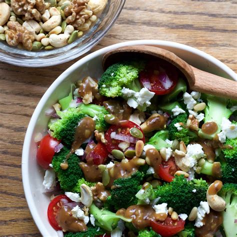 Broccoli And Cashew Nut Salad Daveynutrition