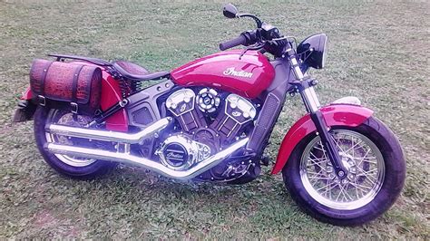 Black frame, black exhaust, black handlebars. Indian Scout - Christchurch, New Zealand | Indian scout ...