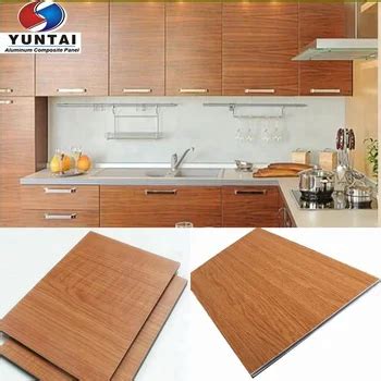 Modern Kitchen Cabinet Design Aluminium Composite Panel  350x350 