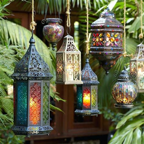 Collection Of Moroccan Outdoor Lanterns