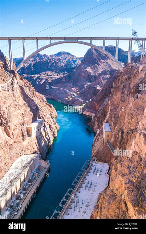 Hoover Dam Hydro Power Nevada Station Hi Res Stock Photography And