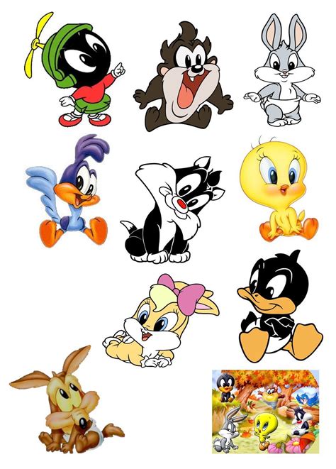 Baby Looney Tunes Characters Drawings