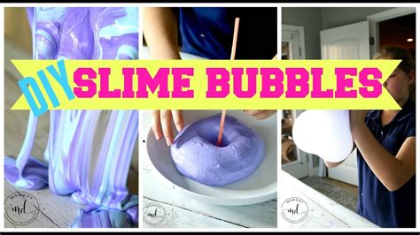 Make Slime Bubbles Youtube