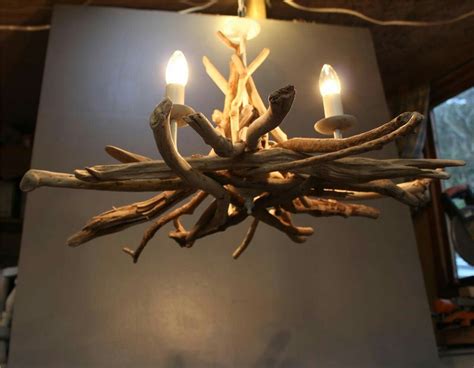 Driftwood Chandelier Unique Lighting For Home Decor