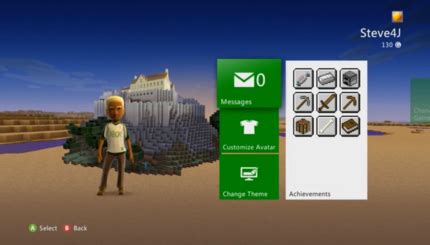 Minecraft Xbox 360 Around The World Dashboard Theme The Tech Game