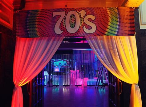 1970s Party Theme Equipment Hire Decorating Service Melbourne