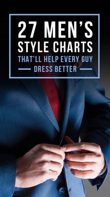 27 Mens Style Charts Thatll Help Every Man Look Good Af Style Chart