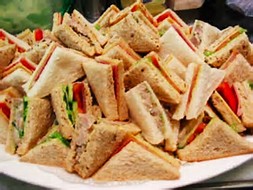 Image result for finger sandwiches