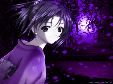 Best purple anime wallpapers and hd background images for your device! photo box: Best Anime Wallpaper