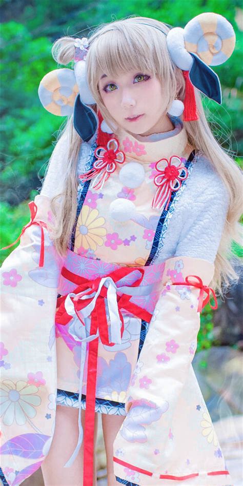 Maybe you would like to learn more about one of these? Love Live Minami Kotori Animal Awakening Cosplay Costume Sheep Cute Kimono Dress | eBay