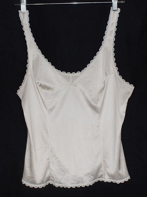 1980 s camisole vintage lingerie cami warner s label made in usa size 34 small